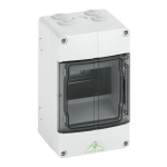 Spelsberg 73540501 &mdash; Small Distribution Board AK 05, 400 V AC, 5 moodulid, 1 Row, IP65, IK07, 125 &times; 200 &times; 122 mm, Pre-Mounted