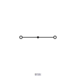 WAGO 785-601 &mdash; Through Terminal Block 2-Conductor, 35 mm&sup2;, hall, koos Integrated End Plate