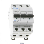 EATON 286602 &mdash; PL6-C20/3 Miniature circuit breaker (MCB), 20 A, 3p, characteristic: C