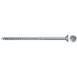 Case wood screws PZ3 6,0x120 balti galvanised, 100 tk, 61-670502, Fischer