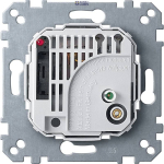 Schneider Electric MTN536302 &mdash; Room Thermostat Merten Antique 230 V, Room Temperature Control Insert koos Switch, AC 230 V, 10(4) A