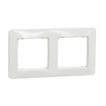 Schneider Electric SDD311802 &mdash; Frame Sedna Design & Elements, White, 2-Gang