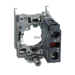 Schneider Electric ZB4BZ102 &mdash; Push-Button Body koos Contact Block Harmony XB4, 3A, 1NC, IP20, Terminal, Rated Impulse Withstand Voltage: 6kV