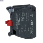 Schneider Electric ZBE102 &mdash; Contact Block Harmony XB4, 1NC, IP20, Silver, 3A, 10A, Slow&ndash;break, Terminal