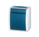 Busch-Jaeger 2CKA001085A1603 &mdash; 2601/6 W-53 Design Ocean
