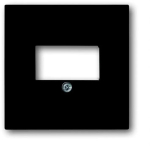 Busch-Jaeger 2CKA001710A3903 &mdash; 1766-885 Cover Plate TAE 1 gang must matt - 63x63