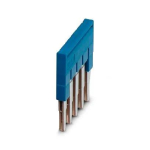 Phoenix Contact 3036903 &mdash; Plug-In Bridge FBS 5-5 BU, 5-Position, 5.2mm Pitch, 24A, Blue