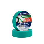SPECIALIST+ izolācijas lenta, 0,13 x 19 mm, green, 20 m, 40-2-003