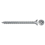 wood screws PZ2 5,0X50 balti galvanised, 200 tk, 61-670403, Fischer