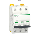 Schneider Electric A9F94303 &mdash; Miniature Circuit Breaker Acti9 iC60L, 3P, 3 A, 15 kA, C Curve, 12&ndash;133 V AC