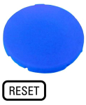 EATON 218204 &mdash; M22-XD-B-GB14 Button plate, flat blue, RESET