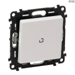 Legrand 752104 &mdash; One-Way Indicator Switch Valena Life 10AX, 250 V, koos Cover Plate, White