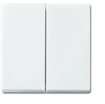 Busch-Jaeger 2CKA001731A2005 &mdash; 2505-914 CoverPlates (partly incl. Insert) Busch-balance&reg; SI Alpine white