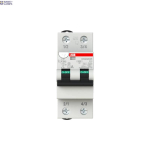 ABB 2CSR752140R1105 &mdash; RCBO DS202CR 2P 10A B Curve 30mA Type A 6kA