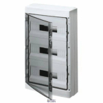 GEWISS GW40105 &mdash; Distribution Board koos Panels koos Window ja Extractable Frame, Pre- Arranged jaoks klemme, (12x3) 36m Ip65