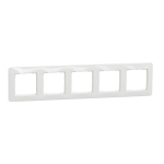 Schneider Electric SDD311805 &mdash; Frame Sedna Design & Elements, White, 5-Gang