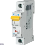 EATON 262706 &mdash; PL7-C25/1 Miniature circuit breaker (MCB), 25 A, 1p, characteristic: C