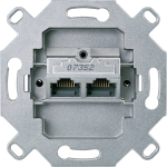 Schneider Electric MTN465706 &mdash; Data Communication &uuml;hendus Box Copper (Twisted paar) Merten Antique RJ45, White
