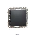 Schneider Electric SDD114107 &mdash; Installation Switch Sedna Design & Elements, Anthracite, Intermediate Switch 10AX, professionaalne