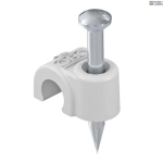 OBO Bettermann 2228408 &mdash; 2020 40 LGR ISO nail clip 20mm, L40