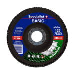 SPECIALIST+ flap grinding disks BASIC ZK80, 125 mm, 250-51208