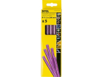hot adhesive rods 11,2 mm x 200 mm, mirdzo&scaron;i violetas, 5 tk, 45-61208, DREL