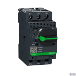 Schneider Electric GV2P08 &mdash; Motor Protection Circuit Breaker TeSys GV2, 3P, 4 A, 100 kA, Screw Terminals, 690 V AC, Rotary Handle, Thermal&ndash;magnetic