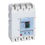 Legrand 422009 &mdash; Moulded Case Circuit Breaker DPX3 630 4P, 630 A, 36 kA, 400 V, Thermal-Magnetic
