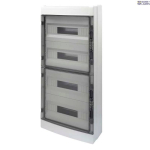 GEWISS GW40109 &mdash; Distribution Board koos Panels koos Window ja Extractable Frame, Pre- Arranged jaoks klemme, (18x4) 72m Ip65