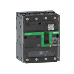 Schneider Electric C11F4TM100B &mdash; Circuit Breaker ComPact NSXm, 4P, 36kA, 415V AC, 100A, 4D (neutral fully protected)