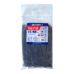 SPECIALIST+ neilona siksna, black, 2.5 x 160 mm, 100 tk, 81-3-2160J