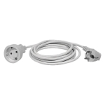 Extension bar 1 ligzda, 10m ar earthing 3x1.5 mm&sup2; balts EMOS, P0120R