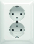 Busch-Jaeger 2TKA00003910 &mdash; 202 EUJR-914 CoverPlates (partly incl. Insert) Busch-balance&reg; SI Alpine white