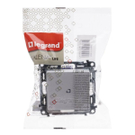 Legrand 752110 &mdash; Illuminated Switch Valena Life 250 V, White, koos Cover, 10AX, 10 A, one-way
