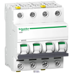 Schneider Electric A9F04410 &mdash; Miniature Circuit Breaker Acti9 IC60N, 4P, 10A