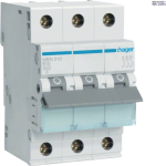 Hager MBN310 &mdash; Circuit Breaker 3P, 6 kA B-10 A, 3M