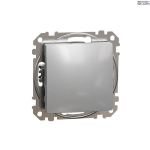 Schneider Electric SDD113111 &mdash; Push-Button Sedna Design & Elements, 10A, alumiinium