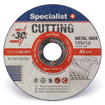 SPECIALIST+ Metal Cutting disks CUTTING, 125 x 1.2 x 22 mm, 250-01212