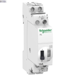 Schneider Electric A9C30112 &mdash; Impulse Relay Acti9 iTL, 2P, 16 A, 12 V DC, 2NO, IP20
