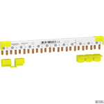 Schneider Electric A9XPC612 &mdash; Comb Busbar Acti9 iC40, 80 A, IP20, White (RAL 9003), Length In 18 mm moodulid: 12