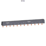 Schneider Electric A9XPH512 &mdash; Comb Busbar Acti9, 4P, 40 A, IP20, White (RAL 9003)