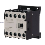 EATON 010213 &mdash; DILEM-10-G(24VDC) Contactor, 24 V DC, 3 pole, 380 V 400 V, 4 kW, Contacts N/O = Normally open= 1 N/O, Screw terminals, DC operation