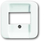 Busch-Jaeger 2CKA001724A0913 &mdash; 2539-214 CoverPlates (partly incl. Insert) carat&reg; Alpine white