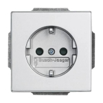 Busch-Jaeger 2CKA002011A6213 &mdash; 20 EUC-83-500 CoverPlates (partly incl. Insert) future&reg;, Busch-axcent&reg; alumiinium silver