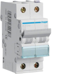 Hager MCN213 &mdash; Circuit Breaker 2P, 6 kA C-13 A, 2M