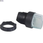 Schneider Electric ZB5AK1213 &mdash; Illuminated Selector Switch Switch Head Harmony XB5, 2 positions, 22mm, hall, IP66, Universal LED, White, CAD Overall Depth: 43mm, CAD Overall Height: 29mm