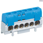 Legrand 004815 &mdash; Terminal Block DISTRIBUTION tarvikud 62 mm, Blue, 1P, 30 mm, 16 mm
