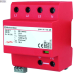 Dehn 941316 &mdash; Combined Arrester application-optical shield B, type 1+2, jaoks three-faas, TT, Uc 255V AC, Iimp 30kA, TN-S