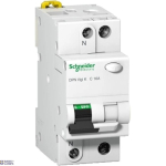 Schneider Electric A9D20616 &mdash; Residual Current Circuit Breaker koos Overcurrent Protection Acti9 iDPN Vigi, 1P+N, 16A, 6kA, C Curve, DPN Vigi K - RCBO - 6000A - 30mA - Type AC