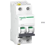 Schneider Electric A9F04216 &mdash; Miniature Circuit Breaker Acti9 IC60N, 2P, 16A, C M ATURE CIRCUIT B